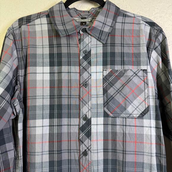 SMARTWOOL Shirt Medium Summit County Plaid Merino Wool Blend Men's Long Sleeve - Picture 4 of 13